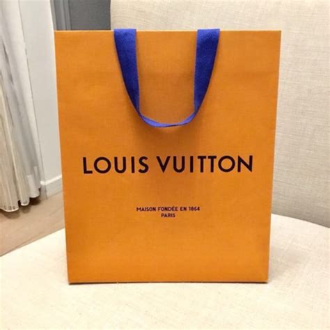 lv paper bag for sale